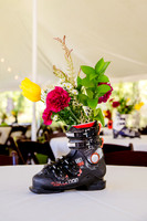 Celebrating Megan and Seth: A Festive Reception at River Oaks Golf Course