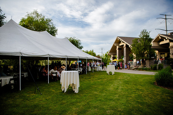 Celebrating Megan and Seth: A Festive Reception at River Oaks Golf Course