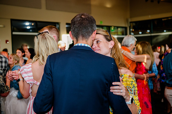 Celebrating Megan and Seth: A Festive Reception at River Oaks Golf Course