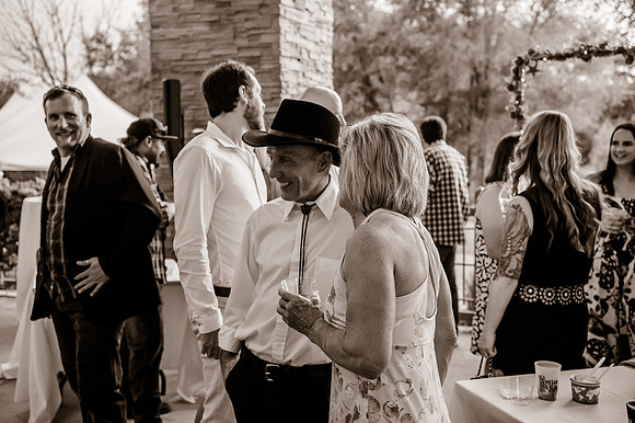 Celebrating Megan and Seth: A Festive Reception at River Oaks Golf Course