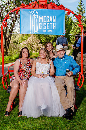 Celebrating Megan and Seth: A Festive Reception at River Oaks Golf Course