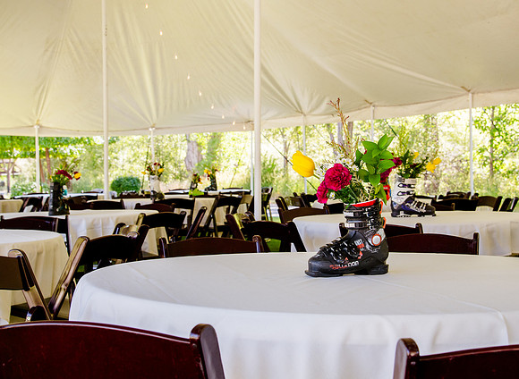 Celebrating Megan and Seth: A Festive Reception at River Oaks Golf Course