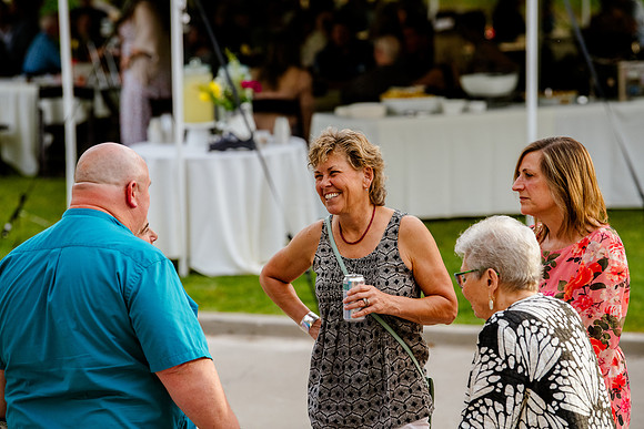 Celebrating Megan and Seth: A Festive Reception at River Oaks Golf Course