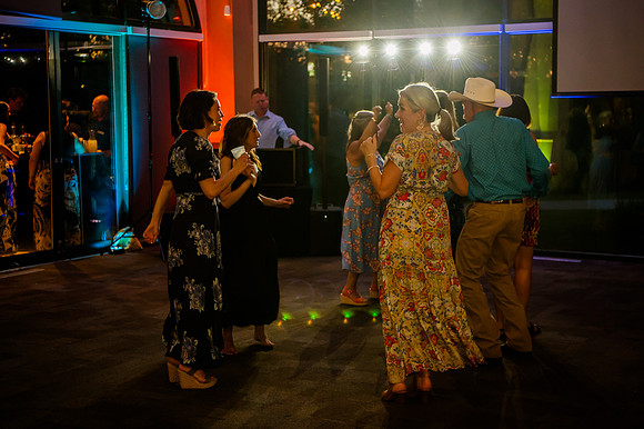 Celebrating Megan and Seth: A Festive Reception at River Oaks Golf Course