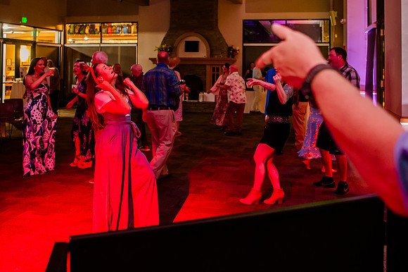 Celebrating Megan and Seth: A Festive Reception at River Oaks Golf Course