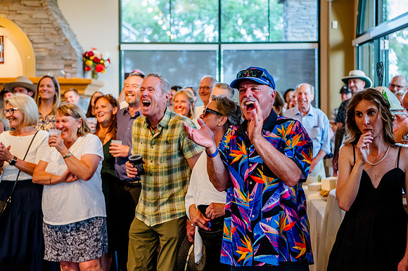 Celebrating Megan and Seth: A Festive Reception at River Oaks Golf Course