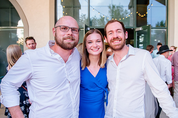 Celebrating Megan and Seth: A Festive Reception at River Oaks Golf Course