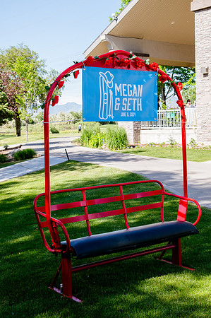 Celebrating Megan and Seth: A Festive Reception at River Oaks Golf Course