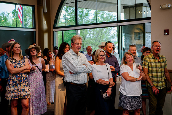 Celebrating Megan and Seth: A Festive Reception at River Oaks Golf Course