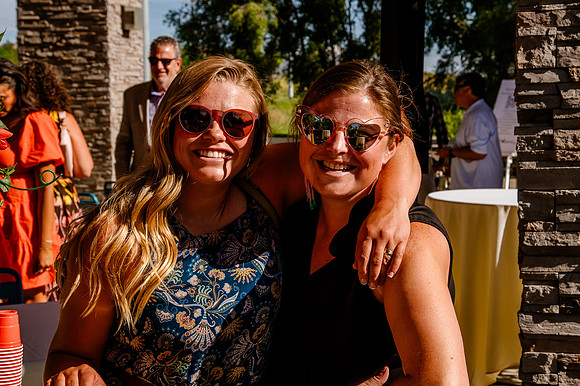 Celebrating Megan and Seth: A Festive Reception at River Oaks Golf Course