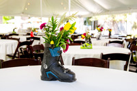 Celebrating Megan and Seth: A Festive Reception at River Oaks Golf Course