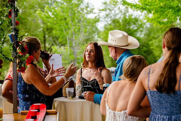 Celebrating Megan and Seth: A Festive Reception at River Oaks Golf Course