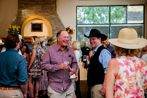 Celebrating Megan and Seth: A Festive Reception at River Oaks Golf Course