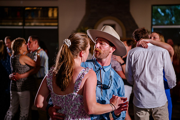 Celebrating Megan and Seth: A Festive Reception at River Oaks Golf Course