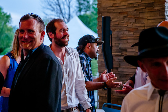 Celebrating Megan and Seth: A Festive Reception at River Oaks Golf Course