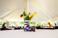 Celebrating Megan and Seth: A Festive Reception at River Oaks Golf Course