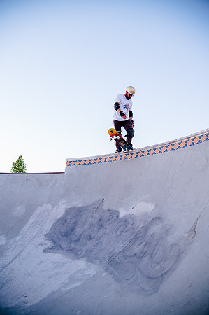 Unveiling Dawn's Magic: Hard Coin-sponsored Skateboarding Shoot at West Valley Skate Park