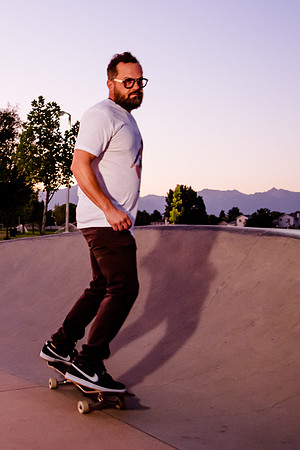 Unveiling Dawn's Magic: Hard Coin-sponsored Skateboarding Shoot at West Valley Skate Park