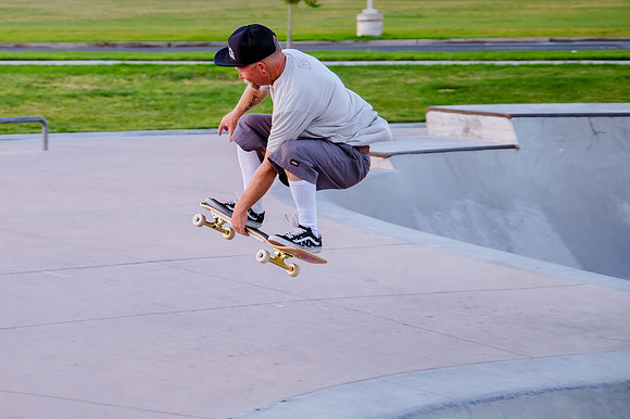 Unveiling Dawn's Magic: Hard Coin-sponsored Skateboarding Shoot at West Valley Skate Park