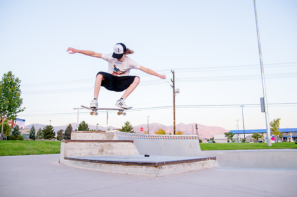 Unveiling Dawn's Magic: Hard Coin-sponsored Skateboarding Shoot at West Valley Skate Park