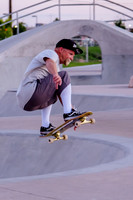 Unveiling Dawn's Magic: Hard Coin-sponsored Skateboarding Shoot at West Valley Skate Park