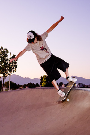 Unveiling Dawn's Magic: Hard Coin-sponsored Skateboarding Shoot at West Valley Skate Park