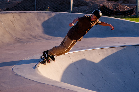 Unveiling Dawn's Magic: Hard Coin-sponsored Skateboarding Shoot at West Valley Skate Park