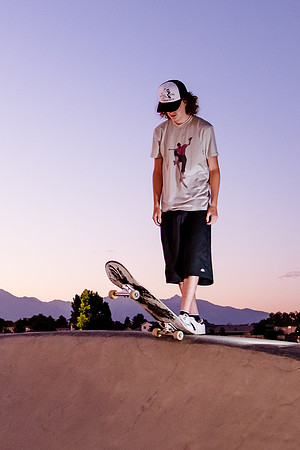 Unveiling Dawn's Magic: Hard Coin-sponsored Skateboarding Shoot at West Valley Skate Park