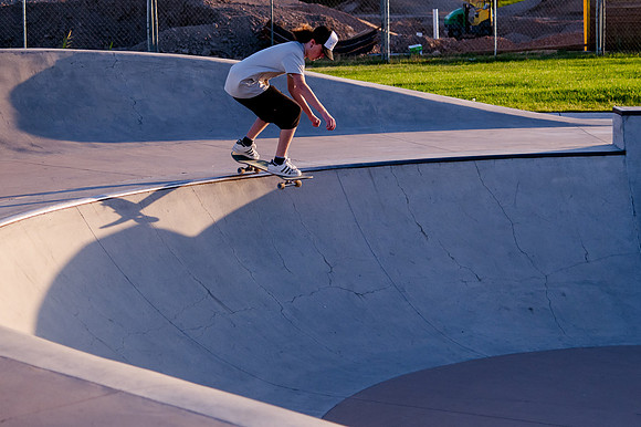 Unveiling Dawn's Magic: Hard Coin-sponsored Skateboarding Shoot at West Valley Skate Park