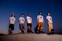 Unveiling Dawn's Magic: Hard Coin-sponsored Skateboarding Shoot at West Valley Skate Park