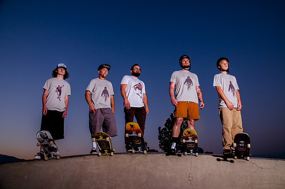 Unveiling Dawn's Magic: Hard Coin-sponsored Skateboarding Shoot at West Valley Skate Park