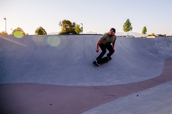 Unveiling Dawn's Magic: Hard Coin-sponsored Skateboarding Shoot at West Valley Skate Park