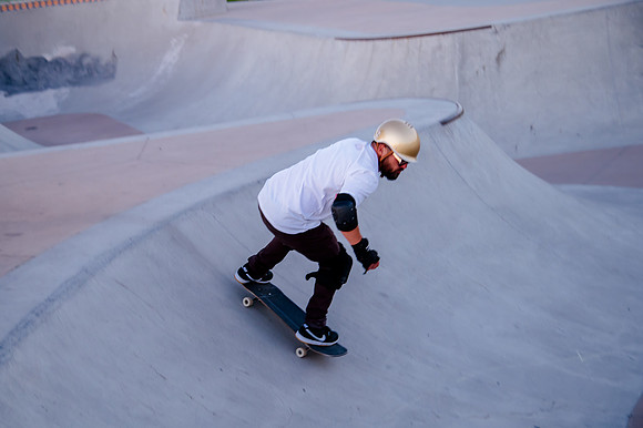 Unveiling Dawn's Magic: Hard Coin-sponsored Skateboarding Shoot at West Valley Skate Park