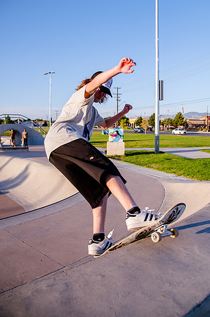 Unveiling Dawn's Magic: Hard Coin-sponsored Skateboarding Shoot at West Valley Skate Park