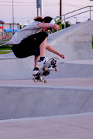 Unveiling Dawn's Magic: Hard Coin-sponsored Skateboarding Shoot at West Valley Skate Park