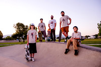 Unveiling Dawn's Magic: Hard Coin-sponsored Skateboarding Shoot at West Valley Skate Park