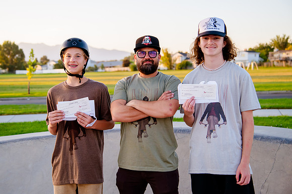 Unveiling Dawn's Magic: Hard Coin-sponsored Skateboarding Shoot at West Valley Skate Park