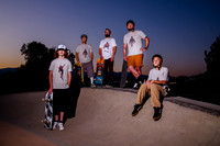 Unveiling Dawn's Magic: Hard Coin-sponsored Skateboarding Shoot at West Valley Skate Park