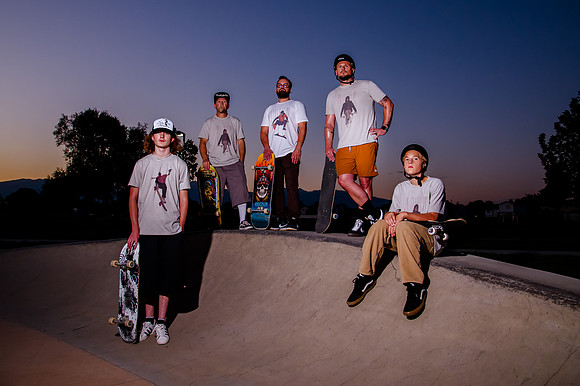 Unveiling Dawn's Magic: Hard Coin-sponsored Skateboarding Shoot at West Valley Skate Park