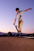Unveiling Dawn's Magic: Hard Coin-sponsored Skateboarding Shoot at West Valley Skate Park