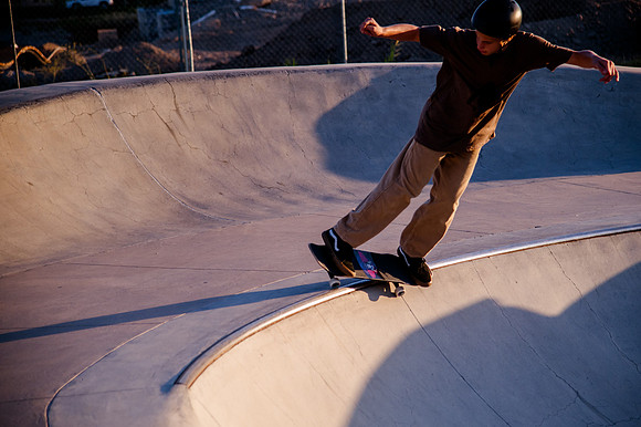 Unveiling Dawn's Magic: Hard Coin-sponsored Skateboarding Shoot at West Valley Skate Park