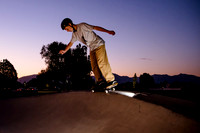 Unveiling Dawn's Magic: Hard Coin-sponsored Skateboarding Shoot at West Valley Skate Park