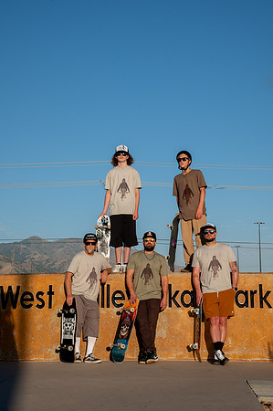Unveiling Dawn's Magic: Hard Coin-sponsored Skateboarding Shoot at West Valley Skate Park