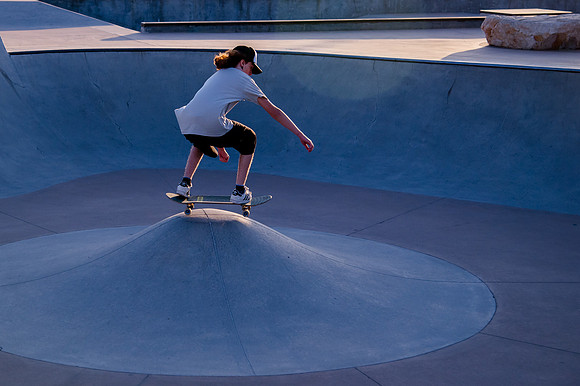 Unveiling Dawn's Magic: Hard Coin-sponsored Skateboarding Shoot at West Valley Skate Park