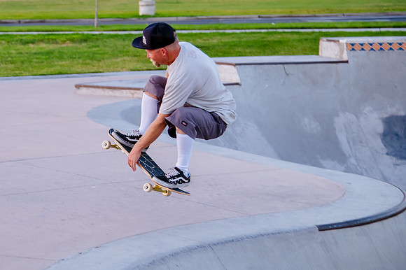 Unveiling Dawn's Magic: Hard Coin-sponsored Skateboarding Shoot at West Valley Skate Park