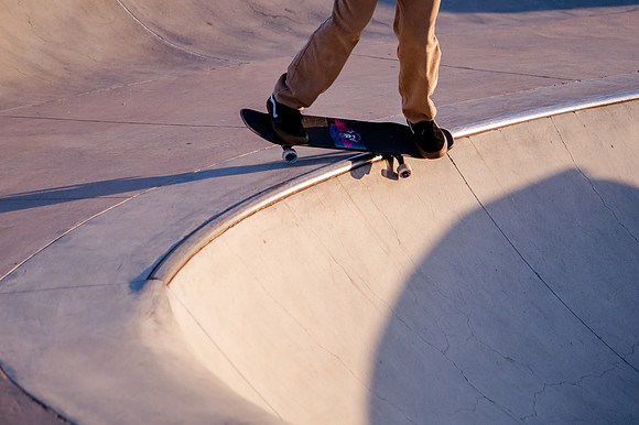 Unveiling Dawn's Magic: Hard Coin-sponsored Skateboarding Shoot at West Valley Skate Park