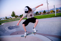 Unveiling Dawn's Magic: Hard Coin-sponsored Skateboarding Shoot at West Valley Skate Park