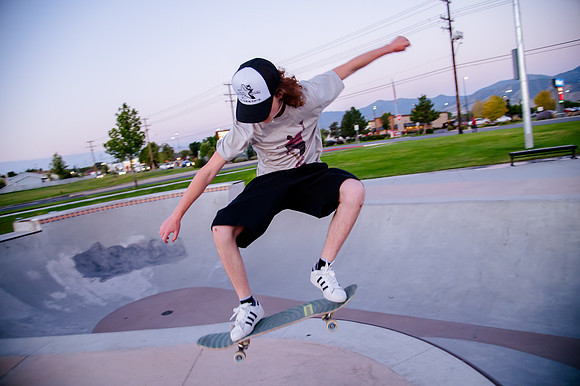 Unveiling Dawn's Magic: Hard Coin-sponsored Skateboarding Shoot at West Valley Skate Park