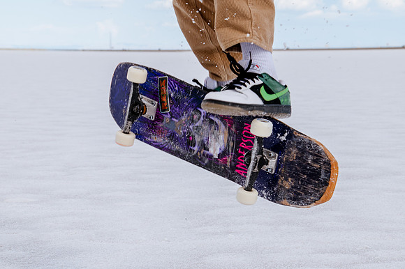 Hardcoin Skate Team: Conquering the Utah Salt Flats in Style