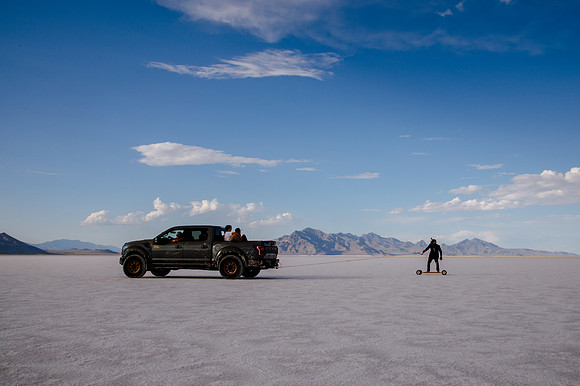 Hardcoin Skate Team: Conquering the Utah Salt Flats in Style